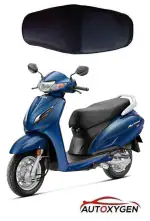 Autoxygen Bike Scooter Seat Cover For Honda Activa/Activa 3G/Activa 4G/Activa 5G (Black) Auto Care Paint & Exterior Care