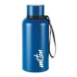 Milton Aura 500 Dark Blue Thermosteel Hot and Cold Water Bottle,500 ml