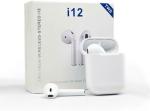 WOF New Twins Wireless Earbuds Deep Bass with Microphone In the Ear Bluetooth Headset (White)
