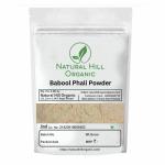 Natural Hill Organic Pure Natural Babool Fali powder 100 Gram - Kikar Phali - Kikar Fali For Natural remedy for various health issues | preservatives Free ( Zipper Pack With Safety Seal ) With 100g Multani Mitti Powder