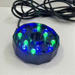 FLOJOY 18 LEDs Color Changing Ring Light Waterproof Ac 220V with 2 Pin Plug for Outdoor-Indoor