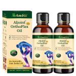 AMBIC Aljoint Orthoflex Oil I Ayurvedic Pain Relief Oil For Joint Pain & Muscular Pain (Pack of 2)