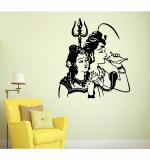 WOLPEP Multicolor Vinyl Lord Shiva Wall Sticker