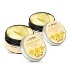 Nat Habit Stone Crushed Sunflower(Body Butter) Skin Malai for all skin types 24 HR moisture(Pack of2,120 ml of Each)