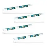 Syska SSK-SQ0801 Straight Linear White Aluminium 8 W LED Tubelight - Pack of 4
