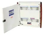 SELVO 8 Way Three Phase Neutral (TPN) Double Door Distribution Board