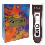 Groomiist Professional Series Corded Hair and Beard Trimmer, Brown And Ivory