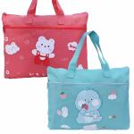 Toyshine Pack of 2 Multipurpose Daily Use Tote Bag Fun Shopping Bag for Kids Suitable for Tuition| Lunchbag | Picnic | Party Bags Girls Boys Cute Toddler Travel Bag - Multicolor