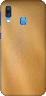 SRG INFOTECH Samsung Galaxy A40 Mobile Skin (Rose Gold Brush)