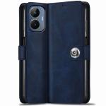 Fastship Realme C55 Flip Cover |Inside Pockets Wallet Stylish Button Magnetic Closure Book Cover Leather Flip Case for Realme C55 - Blue