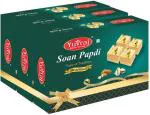 Yuvraj Desi Ghee Soan Papadi Mitha Patisa Famous Sweets Combo Pack 3 (500 gm x 3)