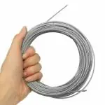 SB Chavan & Brothers 5mm Diameter Flexible Steel Wire Rope Cable 5m Length