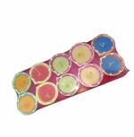 PUFF SMART Diwali Diyas|Traditional Handmade Terracotta Clay Diya|Mitti Deepak Decorate for Diwali|Diya for Puja|Diwali Home Decoration Diya (Set of 10, Multicolour)