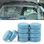 KIRMIT Premium 10 Pcs Car Wiper Detergent Effervescent Tablets Auto Windshield Cleaner Glass Tablets