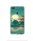 Casotec Vintage Castle Pattern Print Design Printed Silicon Soft TPU Back Case Cover for Lenovo K9 Note