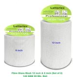 Latteriex Fiber Mesh Roll 145 GSM for Waterproofing 6 inch & 12 inch x 50 Meter roll Crack Filler  (2 g)
