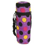Kuber Industries Purple Canvas Water Bottle Cover