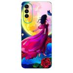 TOPPINGS printed Matte Finish Vinyl mobile back skin (This is Not Back CASE/COVER) for Huawei nova 10z Design B08 -MT