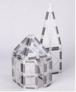 Braintastic STEM DIY Crystal 28 Pcs Magnetic Tiles Building Blocks Toys for Kids