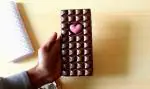 Valentine Cadbury Dairy Milk Silk Valentine's Heart Blush Bar, 500g (250g x 2)