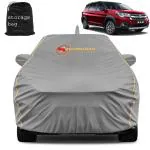 Automozexo Xl6 Grey Car Cover With Mirror Pockets For Maruti