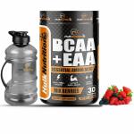 Hulk Nutrition EAAs-BCAA Energy Drink With Gallon (Mix Berries,255gm)