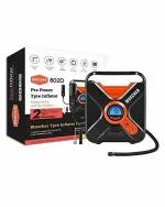 WOSCHER Digital LED Light Car Tyre Inflator Air Pump 35 x 8 x 50 cm