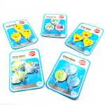 DeoDap Plastic Self-Adhesive Kitchen 3Pc Hooks