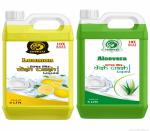 TRAYTEXT LEMON & ALOVERA DISH WASHING GEL Dish Cleaning Gel (5 +5)