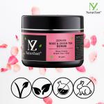 NatureZest Zephyr Rose and Green Tea Scrub Pack of 2, (30gm, 30gm)