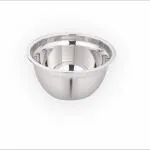 INDIGO Super Resistance Stainless Steel Solid Deep German Bowl, 16 cm Diameter