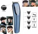 Scizzers Electric Rechargeable Hair Trimmer, Trimmer/Shaver, Stainless Steel Blade Heads, Waterproof Head/Dry Trimmer for Men, 45 Minutes Shaving After Fully Charged