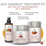 The Tribe Concepts Anti-Dandruff Treatment Kit/with Steel Tin