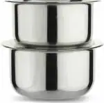 LIMETRO STEEL Stainless Steel Dinner Set - 2 Pcs