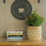 ARDPURE_Handwoven Water Reed (Kauna Grass) Basket with Cotton Cords (6 Inch x 6 Inch) | For use as a Planter, Vase, Storage/Paper/Laundry/Gift Basket |