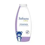 Softsens Baby Powder Soothes & Moisturises Baby's Skin | Enriched with Patchouli, Clove leaf & Olive| Dermatologically Tested, Paraben Free 200gSoftsens Baby Powder (400gm)