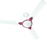 Havells Equs ES 1200mm Ceiling Fan (White Maroon, Pack of 1)