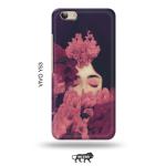 Tweakymod Printed Shy Girl Back Cover For Vivo Y53