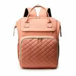 SAEKOS Baby Diaper Bag | Mom Travel Basic Edition|Stylish Maternity Backpack | Large Capacity to Carry all Baby Needs | Use for Traveling, Occasion | Durable & Multifunctional Waterproof Mother Bag for Travel with Baby