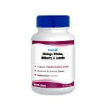 Healthvit Ginkgo Biloba - 60mg, Supplement 60 Capsules