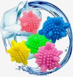 ToYooZe Silicone Washing Machine,Corona ball, (Pack Of 5) Hair Catcher Lint Collector Laundry Washer Balls Silicone Machine Laundry Ball | Reusable Silicone Washing Dryer Balls for Cleaning Clothes Lint Remover