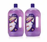Whitebust Floor Cleaner Liquid for Cleans and Shines to Tiles, Marble, Italian Floor & Surface Cleaner Lavender 1 Ltr Pack of 2