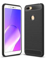 Wellchoice Back Cover for Infinix Hot 6 Pro (Black, Grip Case)