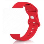 LIDDU Silicone Smart Watch Strap for Fire Bolt Ring BSW005 (Red)