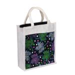 Sunvika House Jute Reusable Bag Heavy Duty Grocery Vegetable Shopping Bag for Grocery Bag/Vegetable Bag/jhola/Carry Bag/thela (Pack Of 1)