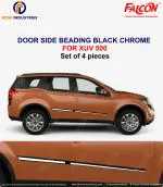 FALCON CAR DOOR SIDE BEADING IN BLACK & CHROME FOR XUV 500