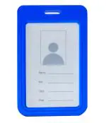 Shining Zon Vertical Insertable 2 Side Display Box ID Card Holder for Men and Women for Office School College with Premium Lanyard (Pack Of 10)