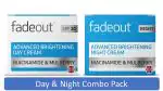 Fade Out Advanced Brightening Duo Of Day Cream With Spf 20 And Night Cream, 50 Ml (Pack Of 2)