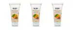 Sri Sri Tattva Walnut Orange Face Scrub - For Rejuvenated & Fresh Skin, 60g | Pack of 3