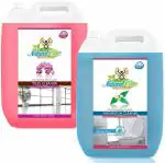 Natural Care Toilet Bowl Cleaner + Bathroom Floor Cleaner